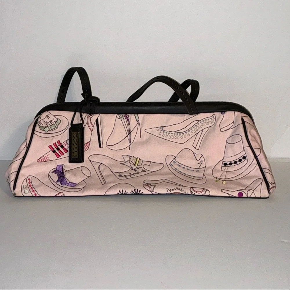 Antonio Melani Pink Embroidered Purse - Picture 1 of 14